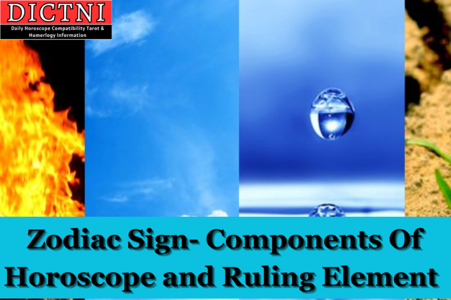 Zodiac Sign- Components Of Horoscope and Ruling Element