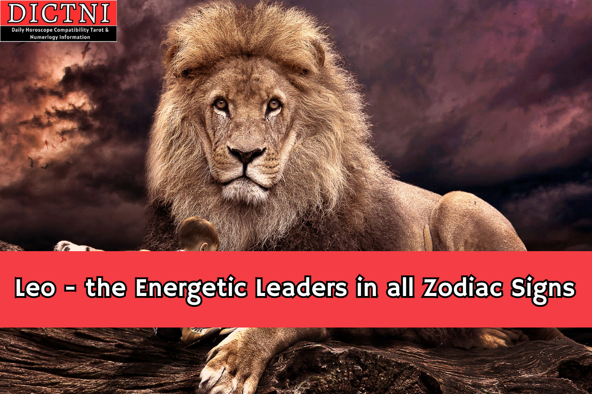 Leo - the Energetic Leaders in all zodiac signs 