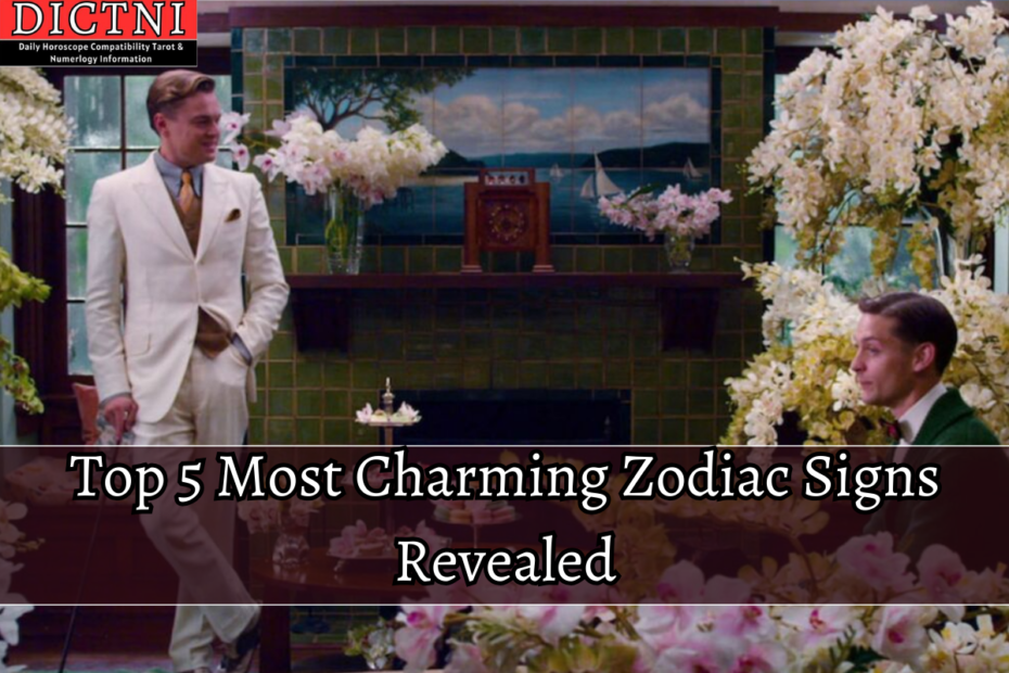 Top 5 Most Charming Zodiac Signs Revealed