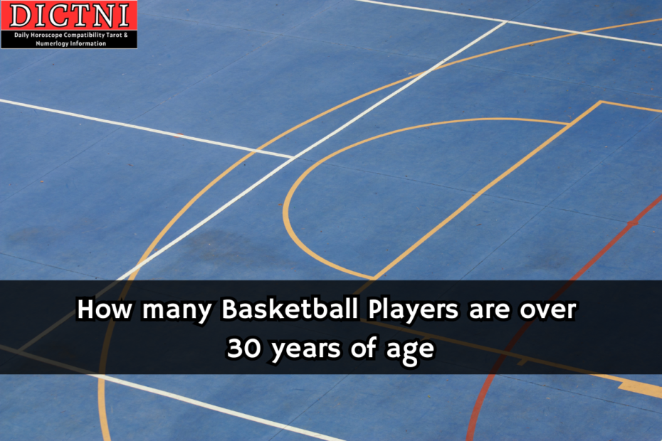 How many Basketball Players are over 30 years of age