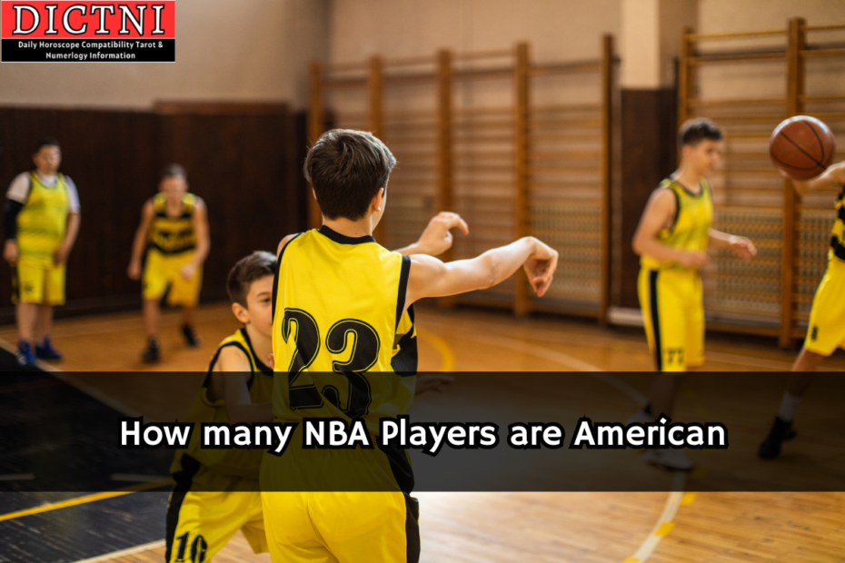 How many NBA Players are American