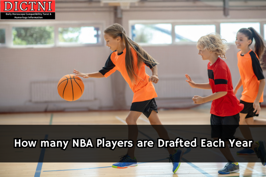 How many NBA Players are Drafted Each Year